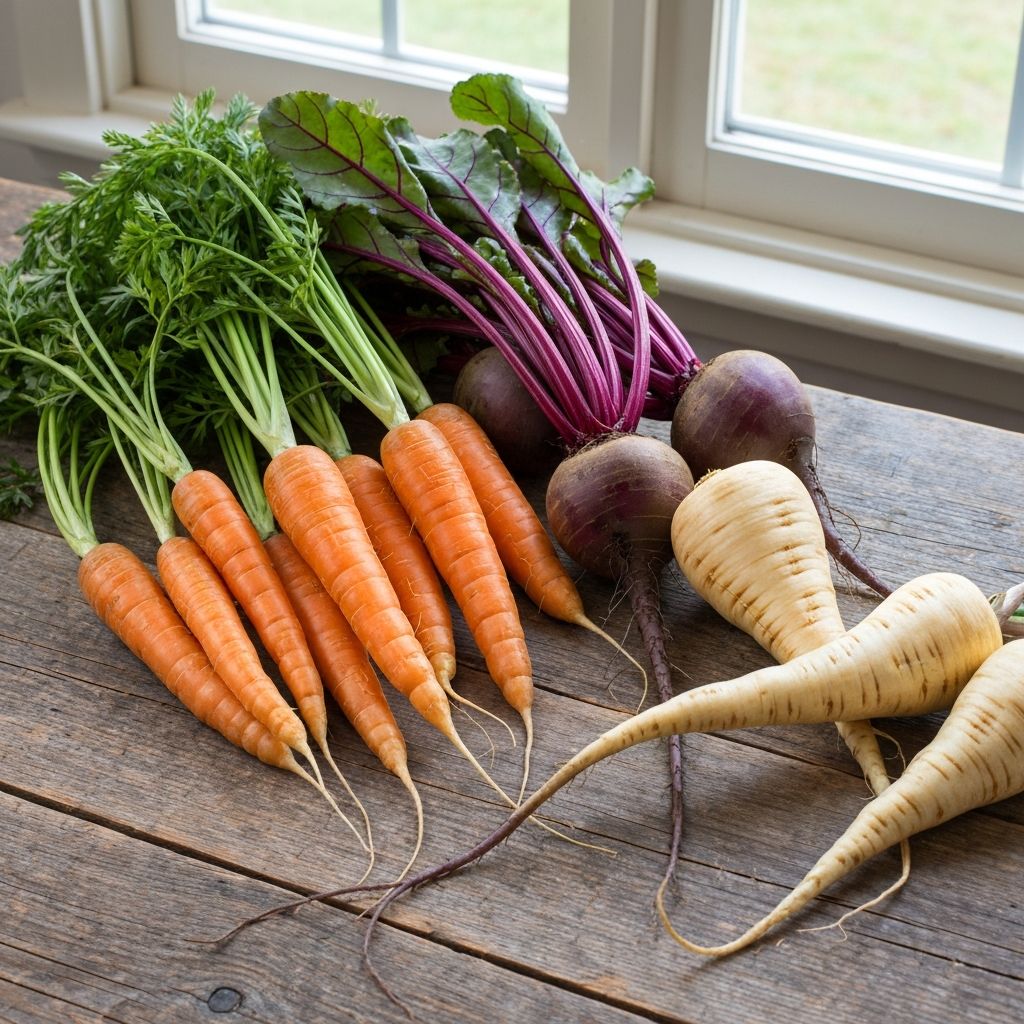 Warzywa korzeniowe